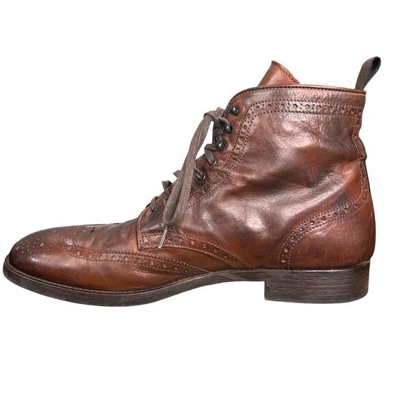 Too Boot New York Men’s Bruckner Brown Wingtip Chukka Boot Size US 11 main image 4